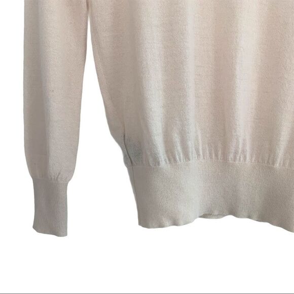 Club Monaco 100% Cashmere V Neck Long Sleeve - Picture 7 of 8